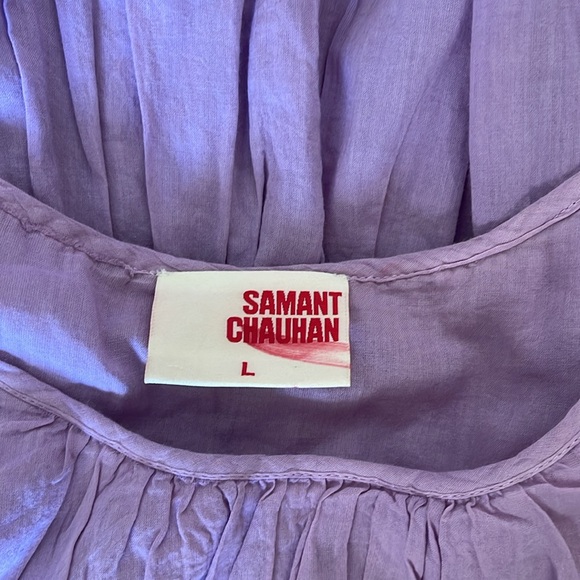 Samant Chauhan Lola tiered tunic dress - Picture 4 of 8